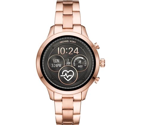 michael kors access runway rose gold|Smartwatch Runway im Rosé.